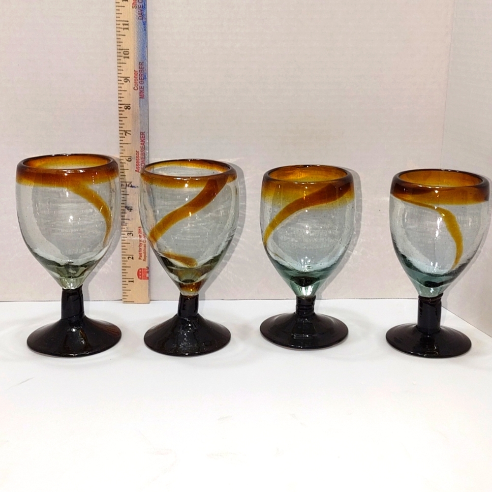 Set up for vintage glasses
